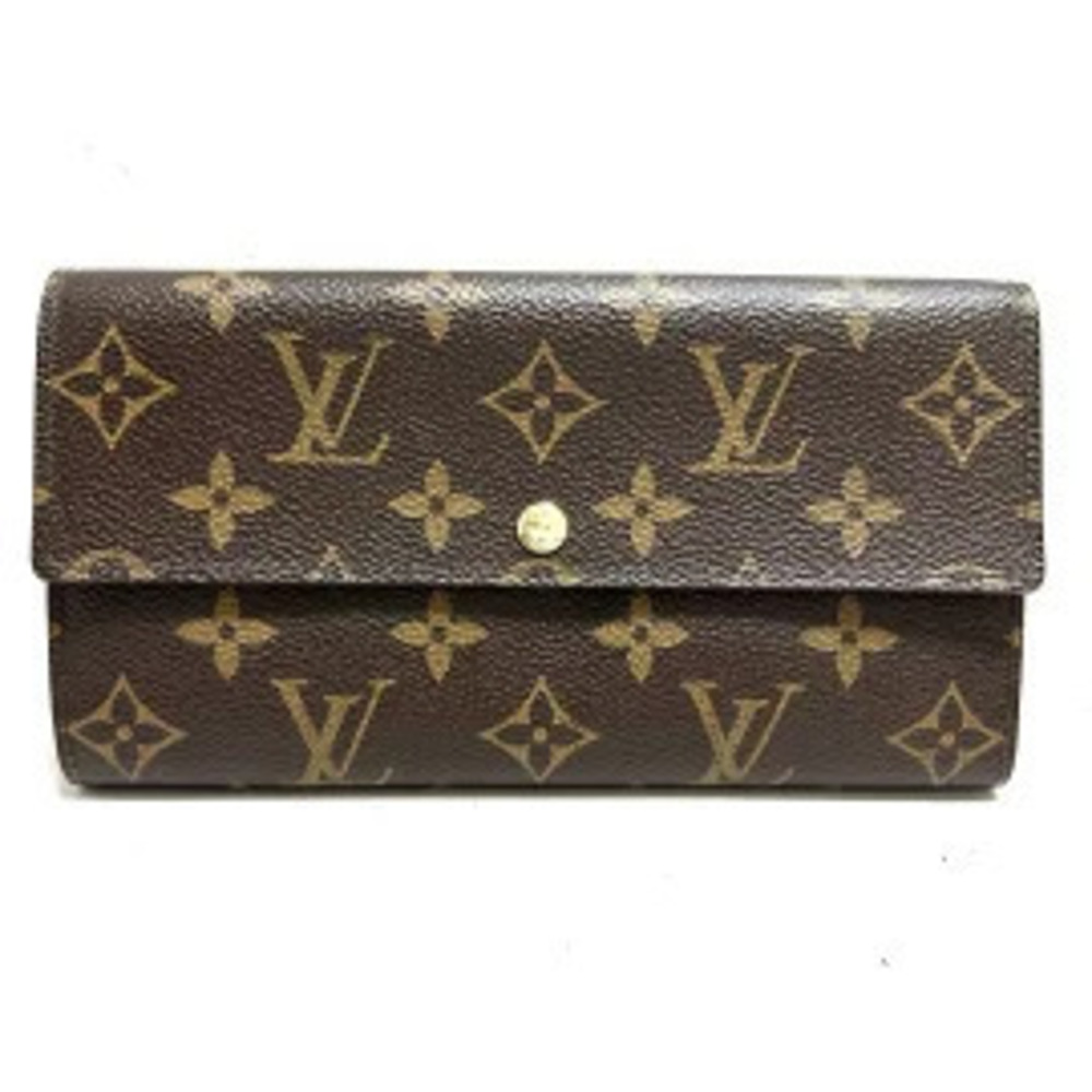 LOUIS VUITTON Portefeuille Sarah Long Wallet
